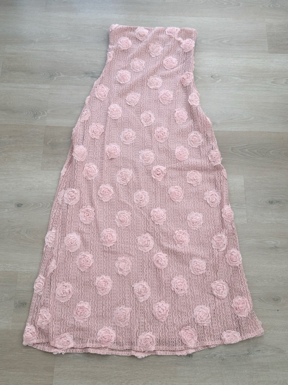 Peppermayo Holly Strapless Maxi Dress Floral Size 6 Prom - Picture 3 of 11